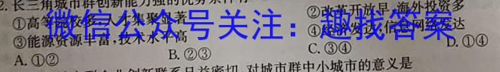 2023届四川省高三考试(23-364C)q地理
