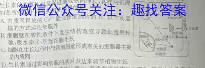 2023年陕西省初中学业水平考试·冲刺压轴模拟卷（三）生物