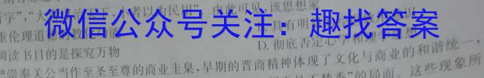 2023年云南大联考4月高二期中考试（23-412B）历史