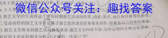 2023年湖南新高考教学教研联盟高二5月联考语文