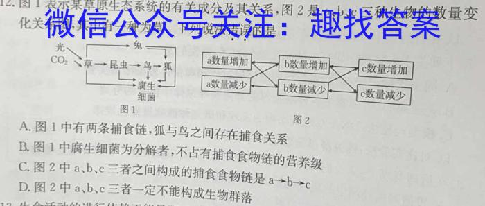 江西省2021级高二第六次联考生物