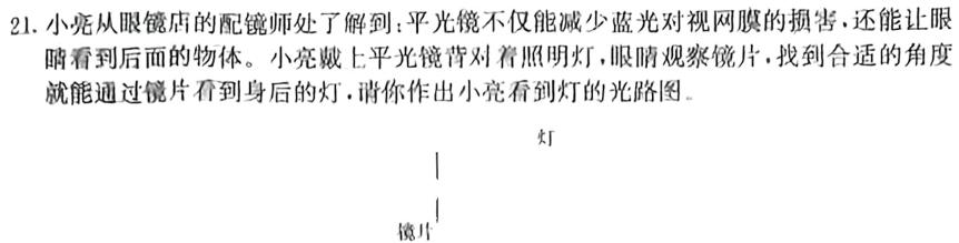 2023年陕西省初中学业水平考试·冲刺压轴模拟卷（二）-物理