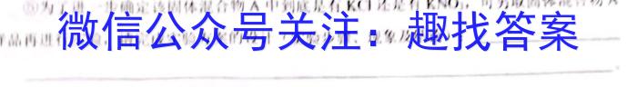 天一大联考·安徽卓越县中联盟 2022-2023学年(下)高一阶段性测试(期中)化学
