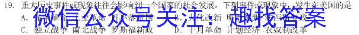 [毕节三诊]贵州省毕节市2023届高三年级诊断性考试(三)3历史