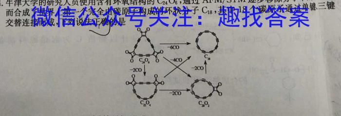 2023届河南省中考适应性检测卷（23-CZ139c）化学