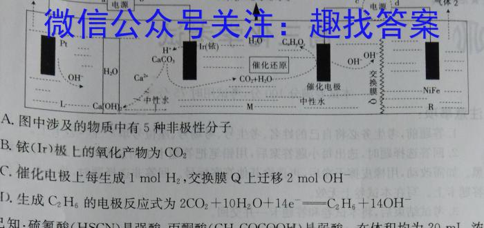 2022-2023百万联考高二考试4月联考(23-204B)化学