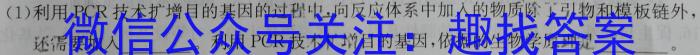 2023届全国普通高等学校招生统一考试(新高考) JY高三终极一考卷(一)生物
