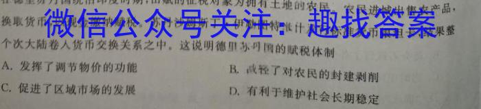 2023年湖南省普通高中学业水平合格性考试高一仿真试卷(专家版四)政治s