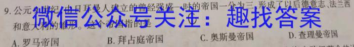 神州智达 2022-2023高三省级联测考试 预测卷Ⅰ(六)历史