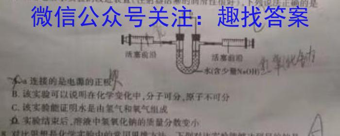 金考卷·2023年普通高招全国统一考试临考预测押题密卷(新)化学