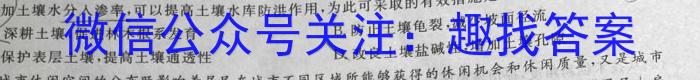 2023年山西省初中学业水平测试靶向联考试卷（三）q地理
