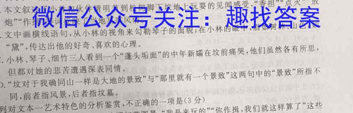 2023届山东省高三年级下学期高考针对性训练语文