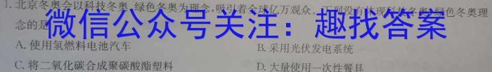 安徽省2023年肥西县九年级第二次质量调研化学