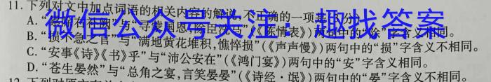 江西省2022-2023学年度八年级下学期阶段评估（二）【7LR-JX】语文