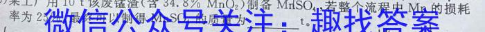 2023届中考导航总复习·模拟·冲刺·二轮模拟卷(六)6化学