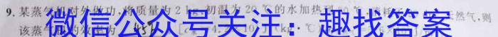 山西省2022~2023学年度八年级阶段评估（G）【R-RGZX E SHX（七）】物理`