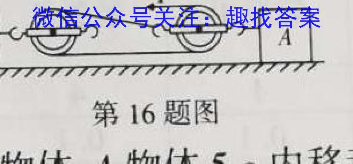 2023年普通高等学校招生统一考试 S3·临门押题卷(四)l物理