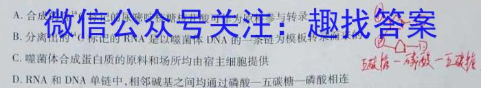 2024-23年度信息压轴卷(新)(二)生物