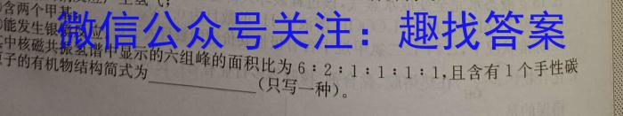 炎德英才大联考 2023年湖南新高考教学教研联盟高二5月联考化学