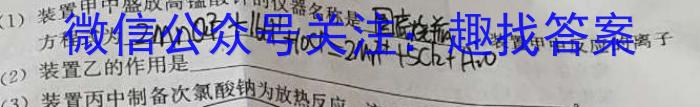 2023年广东省普通高中学业水平考试压轴卷(二)化学
