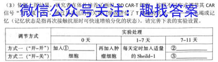 山东省威海市2023届高三下学期第二次模拟考试生物