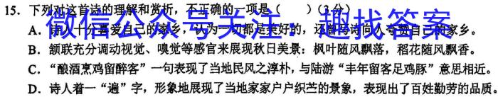 [南宁二模]南宁市2023届高中毕业班第二次适应性测试语文