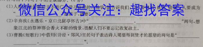 山东省2023届下学期高三（05）大联考【JKHM】语文