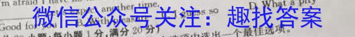 安徽省2023年中考模拟试题（4月）英语试题