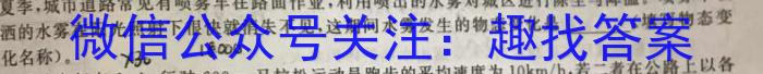 江西省2023年吉安市七校联谊考试七年级物理.