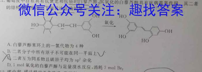 安徽省马鞍山市2023年全市初中九年级第一次质量调查化学