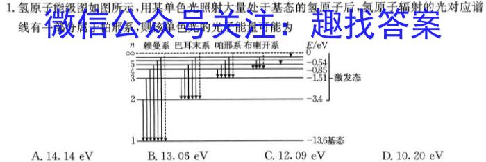 安徽省芜湖市无为市2022-2023学年九年级中考模拟检测（二）.物理