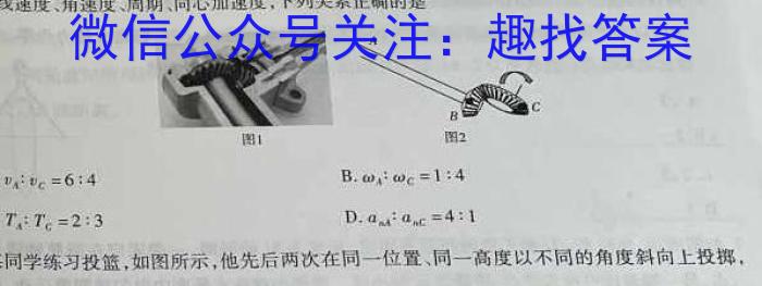 2023年普通高校招生考试精准预测卷(一)物理`