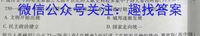 中考必刷卷·2023年名校压轴一历史