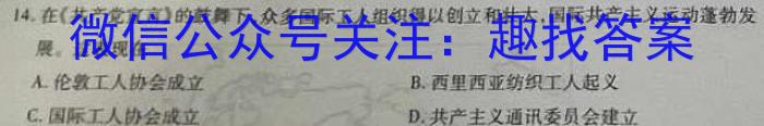 贵阳市2023年高三适应性考试(二)(2023.05)历史