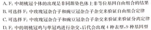 名校大联考2023届·普通高中名校联考信息卷(压轴一)生物