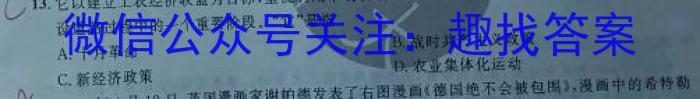 “高考研究831重点课题项目”陕西省联盟学校2023年第三次大联考历史