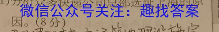 2023届全国普通高等学校招生统一考试(新高考) JY高三终极一考卷(一)q地理