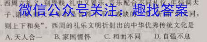 2023届山东省高三下学期二练(2023.4)历史