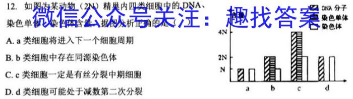河南省封丘县2023年九年级“一模”测试卷生物