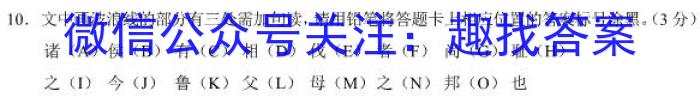 河南省2024~2023学年度八年级下学期阶段评估(二) 7L R-HEN语文