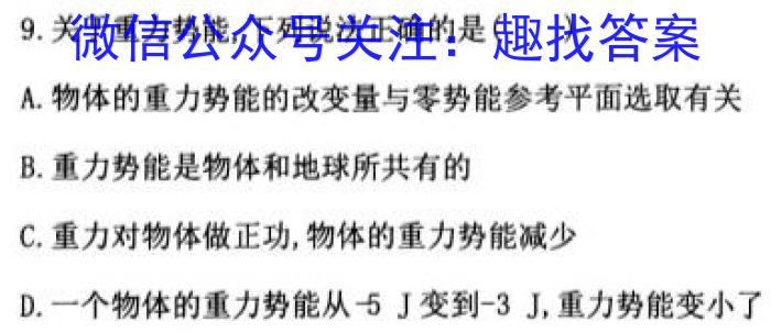 2023届衡水金卷先享题·临考预测卷 新高考Bl物理