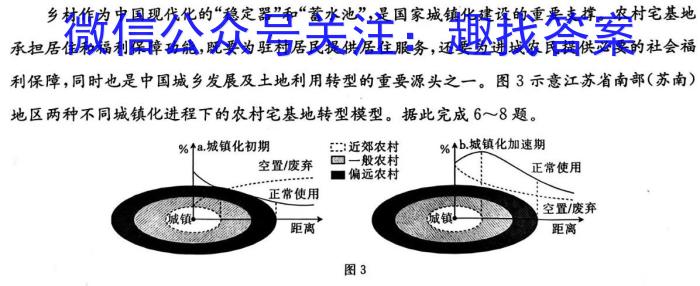 2023年湖南省普通高中学业水平合格性考试仿真试卷(专家版五)地理.