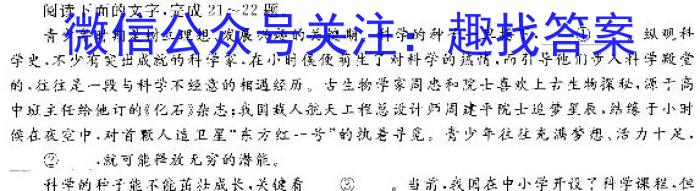 2023年普通高等学校招生全国统一考试·临门猜题卷(二)语文