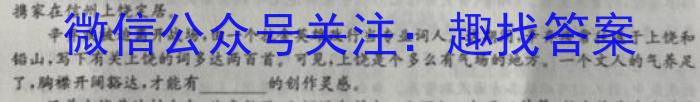 [定西二模]2023年定西市普通高考模拟考试语文