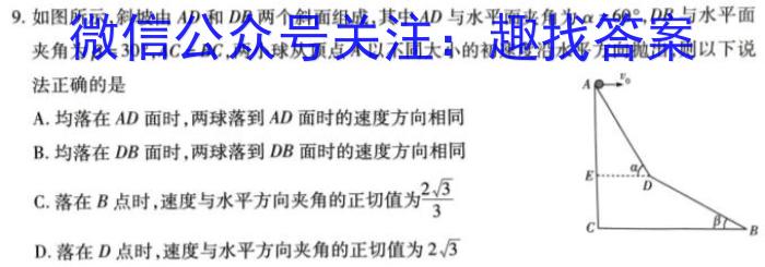 2023年邵阳三模高三5月联考q物理