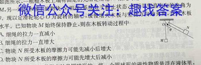［押题卷］辽宁省名校联盟2023年高考模拟卷（一）l物理
