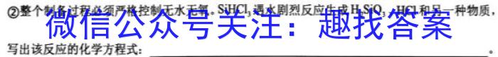 2023届陕西省第九次模拟考试化学