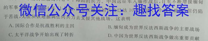 陕西省2023年初中学业水平考试模拟试题（二）政治试卷d答案