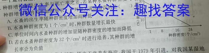 2023年陕西省普通高中学业水平考试全真模拟(A)生物