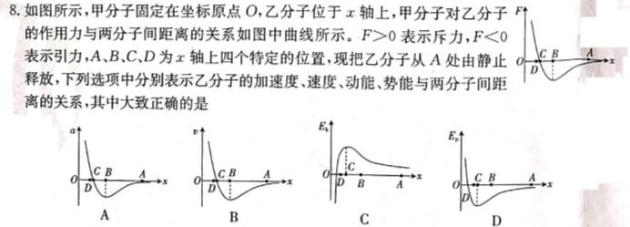 [宜宾三诊]2023届宜宾市普通高中2020级第三次诊断性测试-物理